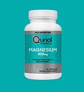 Amazon.com: Qunol Magnesium Capsules 420mg, High Absorption, Extra Strength, Bone and Muscle ...