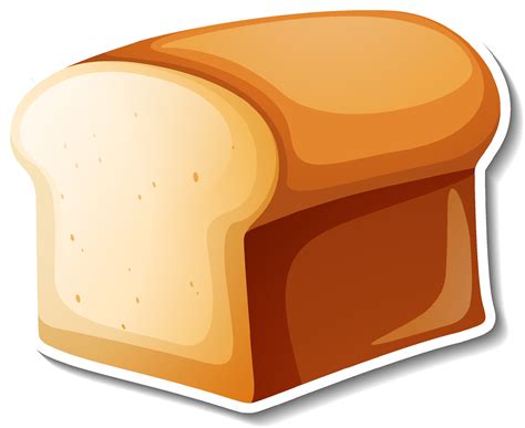 Isolated bread loaf in cartoon style 5311219 Vector Art at Vecteezy