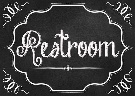 Free Bathroom Sign, Download Free Bathroom Sign png images, Free ClipArts on Clipart Library