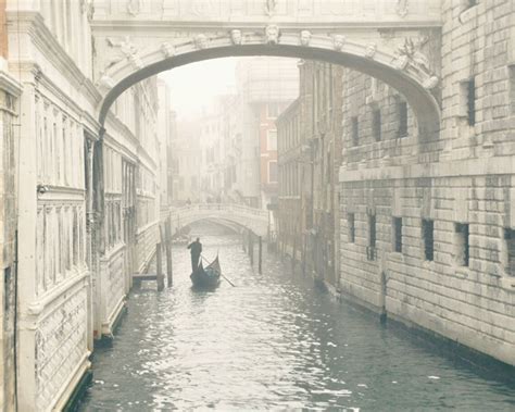 Venice Wall Art Set of 4 Prints Black and White Photography | Etsy