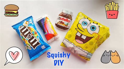 🎾 PAPER SQUISHY DIY! 🎾How to make squishy.🎾Anti stress toy DIY🎾 - YouTube ☺ - ☝DIY PAPER SQUISHY ...