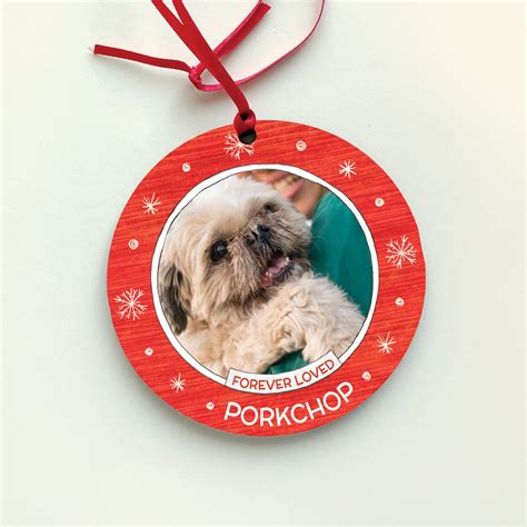 Dog Memorial Personalized Ornament