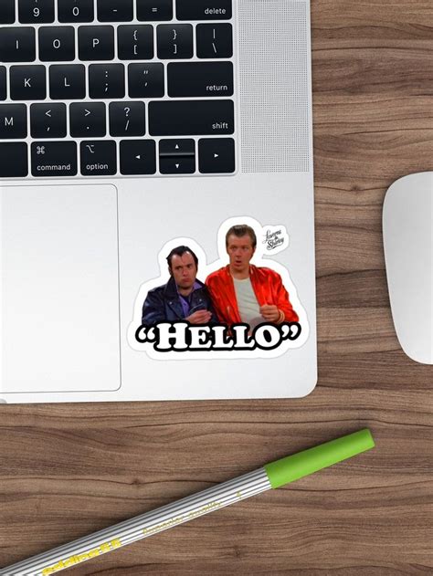 'Hello Lenny and Squiggy Retro Laverne and Shirley 70s Tribute' Sticker by 90snerd | Laverne ...