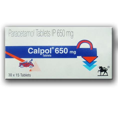 Calpol 650mg Tablet - Prem Medical