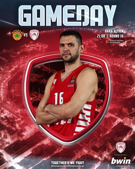 GAMEDAY: Panathinaikos Athens - Olympiacos Piraeus | Euroleague Round ...