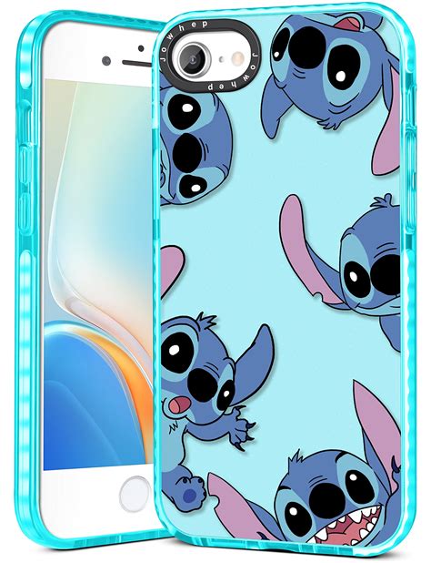 Jowhep Stitc for iPhone 6/6S/7/8/SE 2020/SE 2022 Case Cute Cartoon ...