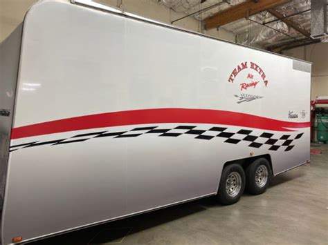 Yes, We Can Add Custom Graphics for Cargo Trailers!