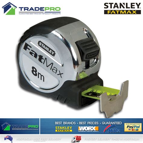 Stanley FatMax Xtreme 8M PRO Metric Tape Measure NEW MODEL Fat Max 8Mtr Metre 76174338942 | eBay