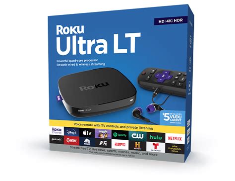 Roku Ultra LT | Powerful 4K streaming | Roku