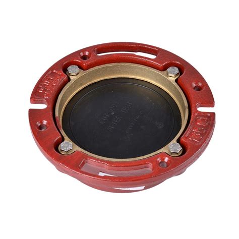 Quickset 3 in. x 2 in. Cast Iron Closet Flange-C40-320 - The Home Depot