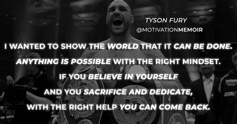 Tyson Fury Quotes - Tyson Fury Quote Photo Print Poster Pre Signed ...