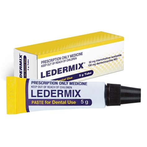 Ledermix | Clinically Proven | Cement | Hardener | Paste | Medi-Dent