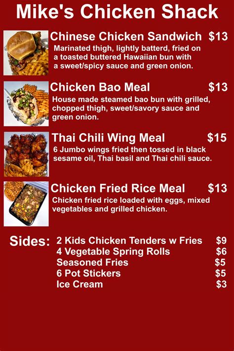 Mike's Chicken Shack Catering Dallas - Food Truck Connector