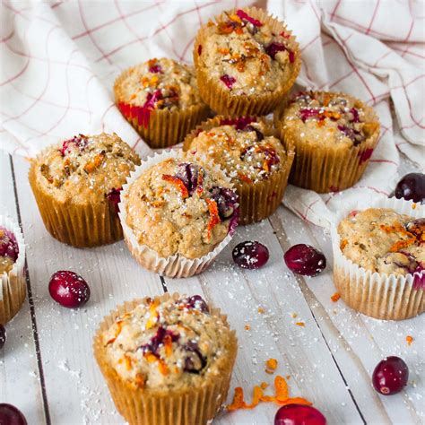 Easy, Tangy Cranberry Oatmeal Muffins - Bite Out of Life Nutrition