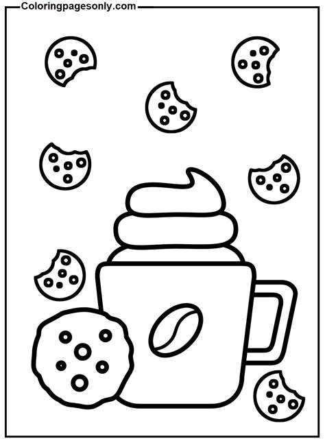 34 Coffee Coloring Pages - ColoringPagesOnly.com