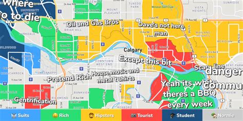 Calgary Neighborhood Map