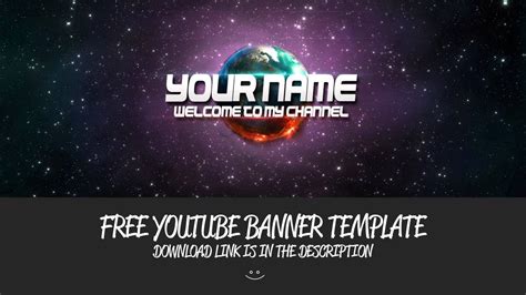 Free Youtube Space Banner. - YouTube