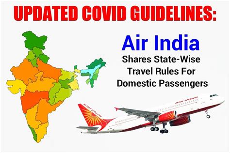 Updated Covid Guidelines: Air India Shares State-Wise Travel Rules For ...