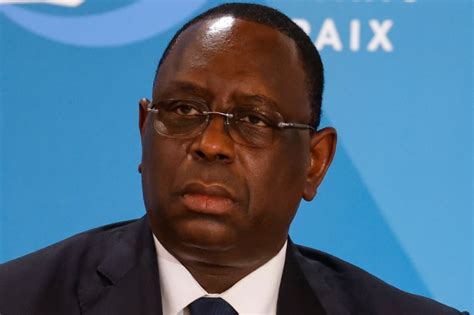 Senegal's President Macky Sall. © Ludovic Marin/POOL/EPA/Newscom/MaxPPP