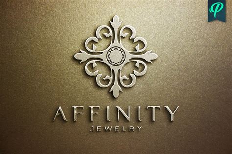 Affinity Jewelry Logo Template , #AD, #DPI#color#CMYK#resolution #Ad | Jewelry logo design ...