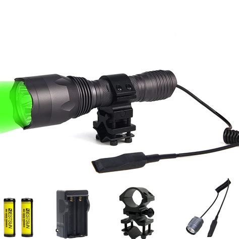 Buy BESTSUN Green Light Flashlight, 350 Yards Green Predator Light ...