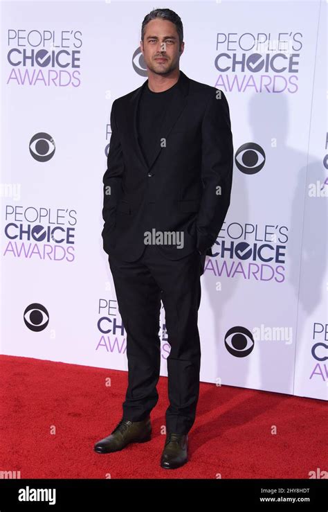 Taylor Kinney attending the People's Choice Awards 2016 held at the ...