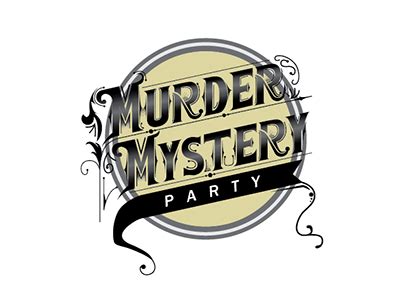 Murder Mystery Logotype by David Vu on Dribbble