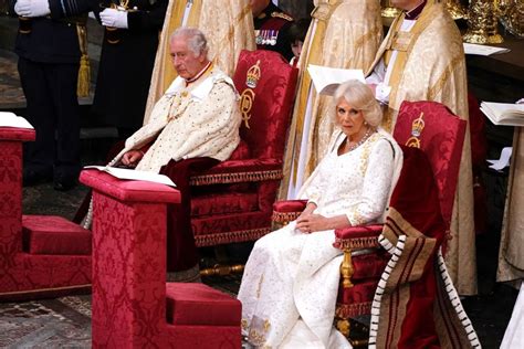 Key coronation moments: Crowning of Charles and Camilla, vanishing ...