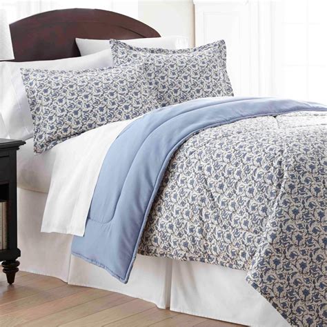 Micro Flannel Jacobean King 4-Piece Comforter Set-MFNCMKGJCB - The Home Depot