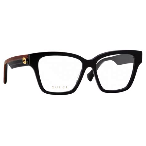 Gucci - Cat Eye Frame Optical Glasses - Black Tortoiseshell - Gucci Eyewear - Avvenice