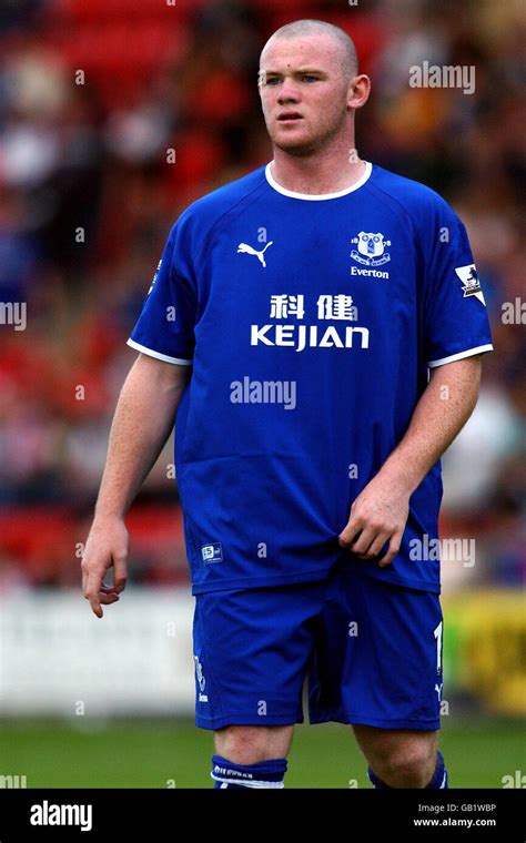 Soccer - Friendly - Crewe Alexandra v Everton. Wayne Rooney, Everton ...