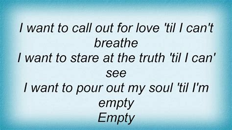 Terri Clark - Empty Lyrics - YouTube