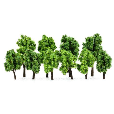 Tennents Trains - GM127 Spring/Summer N Scale Trees (10)