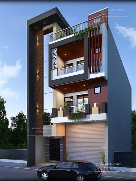 Pin by Furqan siddique on Create Creative 3d Work. | 3 storey house ...