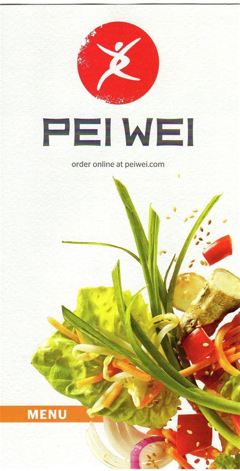 Pei Wei Asian Diner Menu, Menu for Pei Wei Asian Diner, University Park, Tampa Bay - Urbanspoon ...