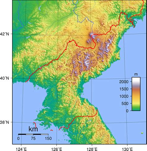 Geography of North Korea - Wikipedia