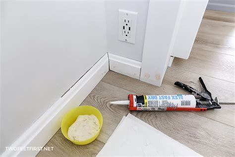 How to caulk trim and baseboards