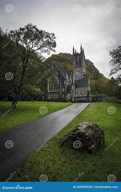 Chapel of the Kylemore Abbey in Connemara Stock Photo - Image of benedictine, chapel: 269603558