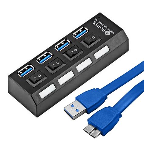 Aliexpress.com : Buy Portable Micro USB HUB 3.0 Super Speed 5Gbps 4 ...