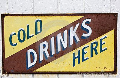 Vintage Cold Drinks sign by Roberta Munoz, Ice Cold Drink, Cold Drinks, Fun Drinks, Beverages ...