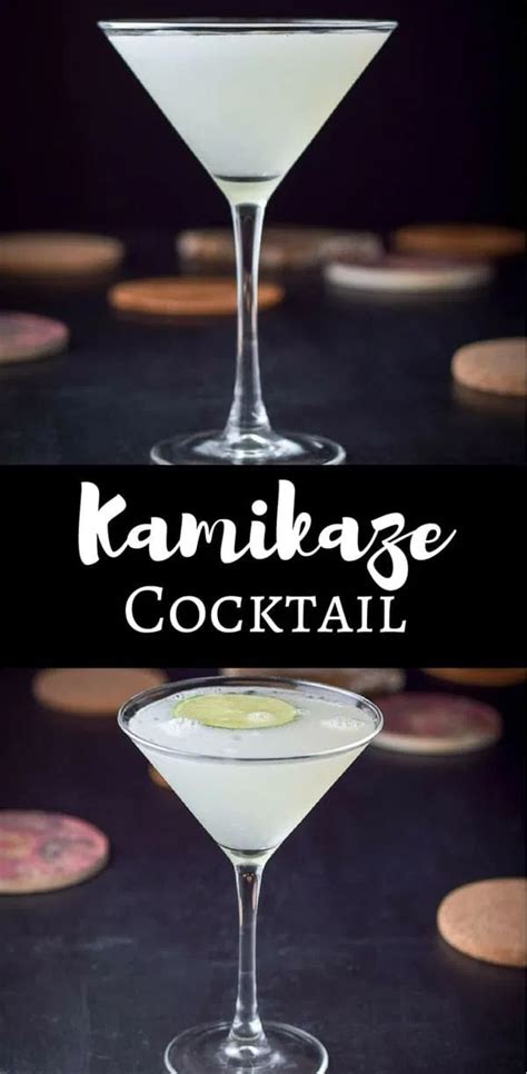 With only three ingredients, this kamikaze cocktail recipe is easy to ...