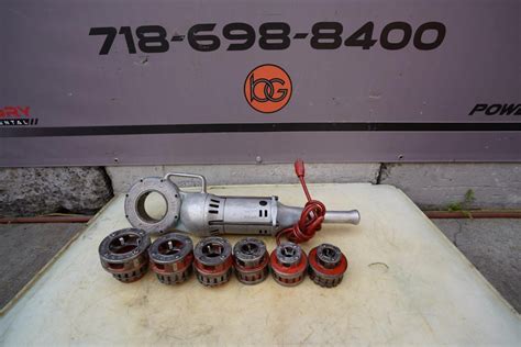 Ridgid 700 Pipe Threader Threading Machine & 12R Die Set 1/2 to 2 inch — Buys Galore