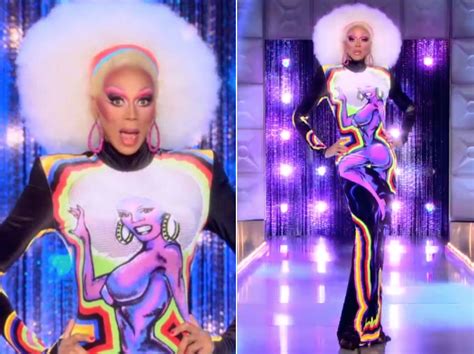 RuPaul's Fiercest Fashion Moments in Drag Race Herstory Disco Dress ...