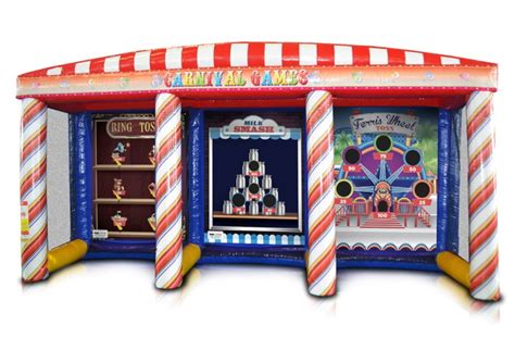 3 in 1 Carnival Game Booth - Bounce 'N' More