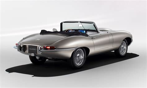 All-electric Jaguar E-Type by Jaguar Classic announced at Pebble Beach