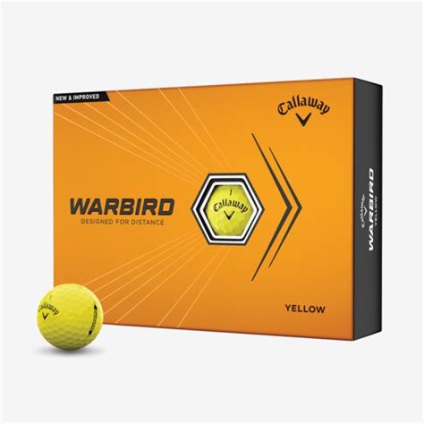 2023 Callaway Warbird Yellow Golf Balls - Nevada Bob's Golf Grande Prairie | Your Game.Your Store.