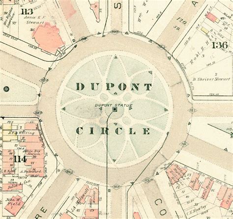 Dupont Circle Dc Map - Oconto County Plat Map