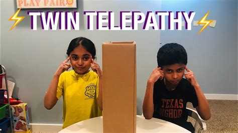 “Twin Telepathy Challenge” - YouTube