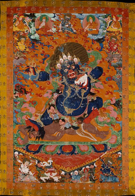 Yamantaka, Destroyer of the God of Death | Tibet | The Metropolitan ...