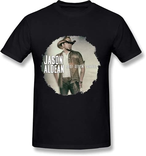 Amazon.com: SL Jason Aldean Tour T Shirt For Men Black XXL: Clothing